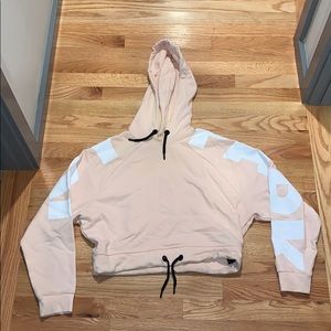 Ivy Park Pink Cropped Hoodie